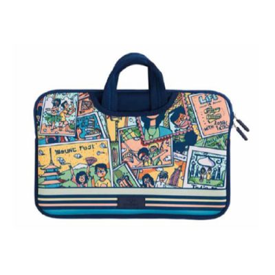 Chumbak – Teal By Chumbak the World laptop sleeve 13inch