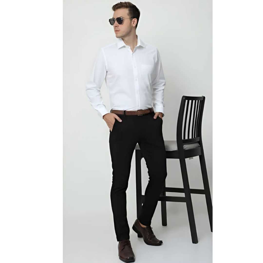 VanHuesen Core Tshirt - CVC White | Wrinkle Freе