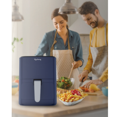 LLHFD450 Lifelong Fryo Air Fryer 1400W ith 4.5L Large Cooking Pan Capacity