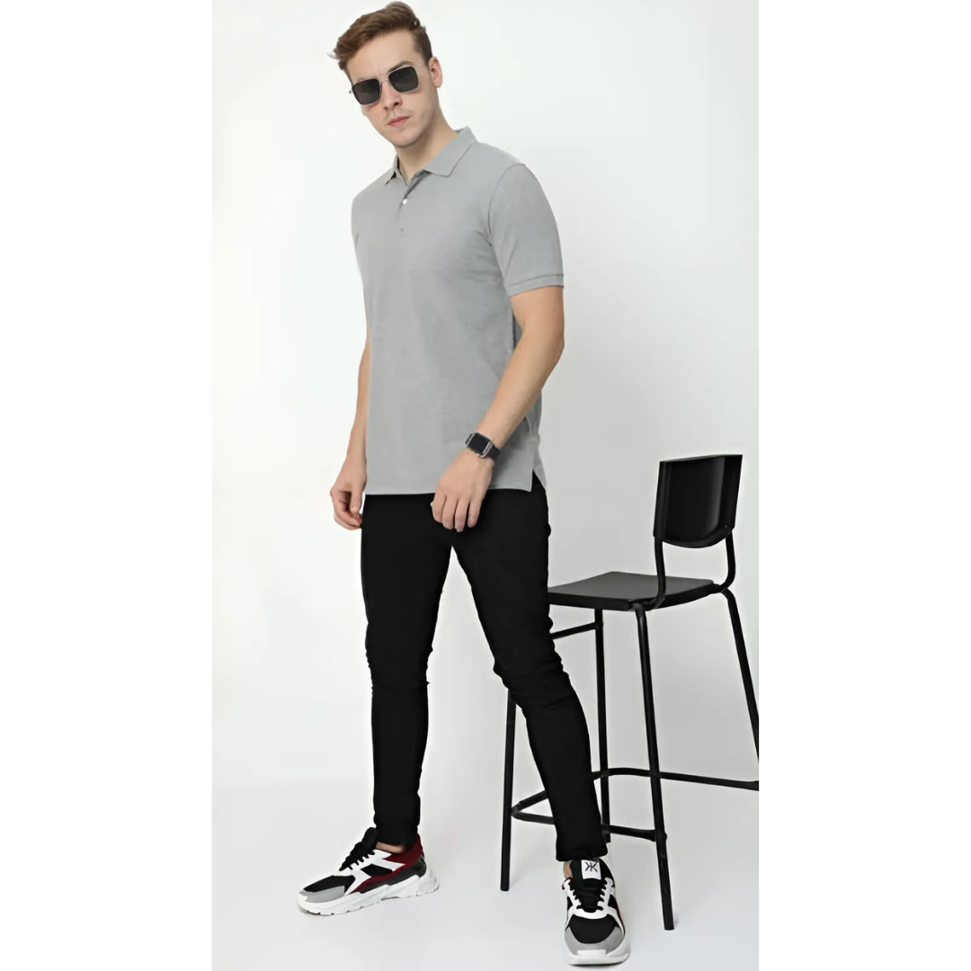 VanHuesen Core Tshirt - Grey Melange