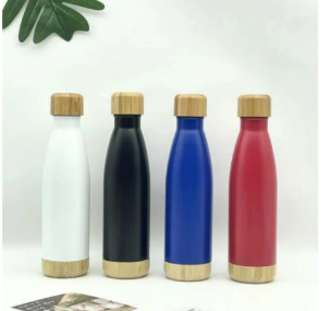 Bamboo and Cork Bottle