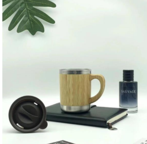 Bamboo and Cork Bottle